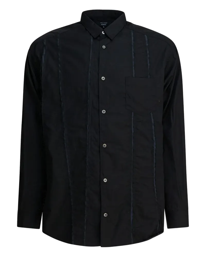 Comme des Garçons Tasche mit Knopfverschluss - Schwarz Schwarz