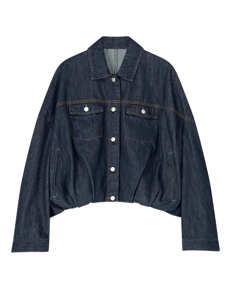 Dries van Noten Klassische Jeansjacke - Blau Blau