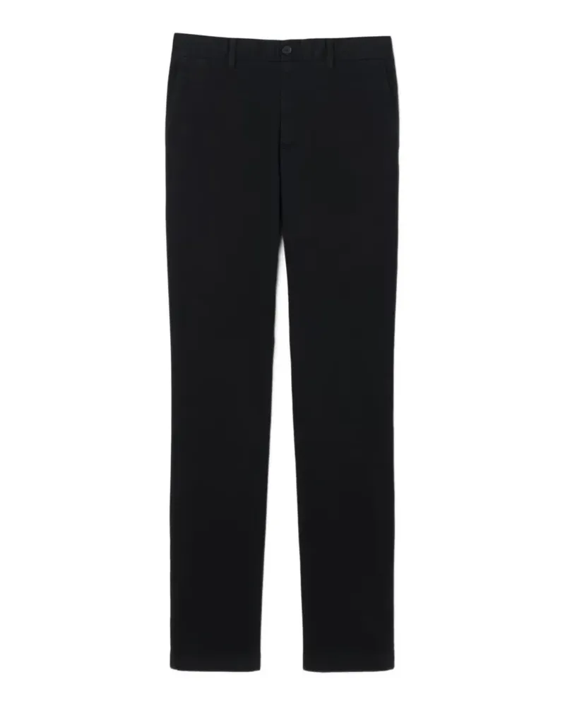 Lacoste logo-patch trousers - Schwarz Schwarz