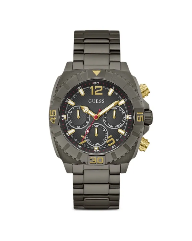 Guess Traction 44mm - Schwarz Schwarz