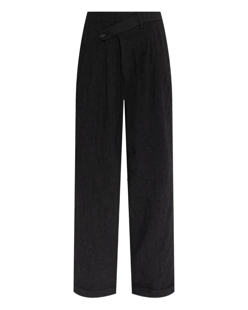 R13 Hose mit tiefem Schritt - Grau Grau