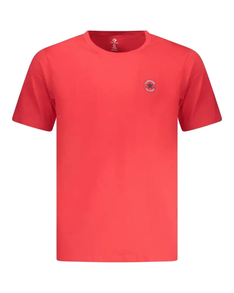 Converse Chuck Taylor logo-patch T-shirt - Rot Rot