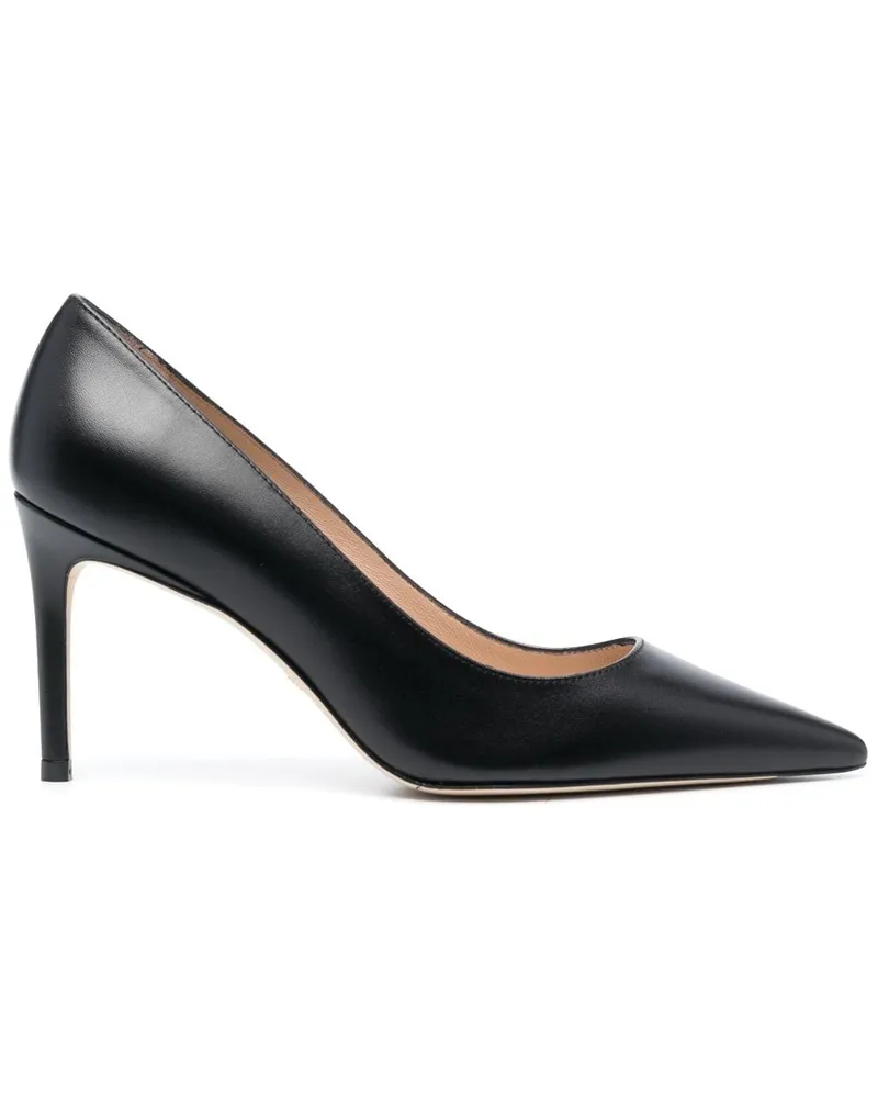 Stuart Weitzman Pumps mit spitzer Kappe 85mm - Schwarz Schwarz