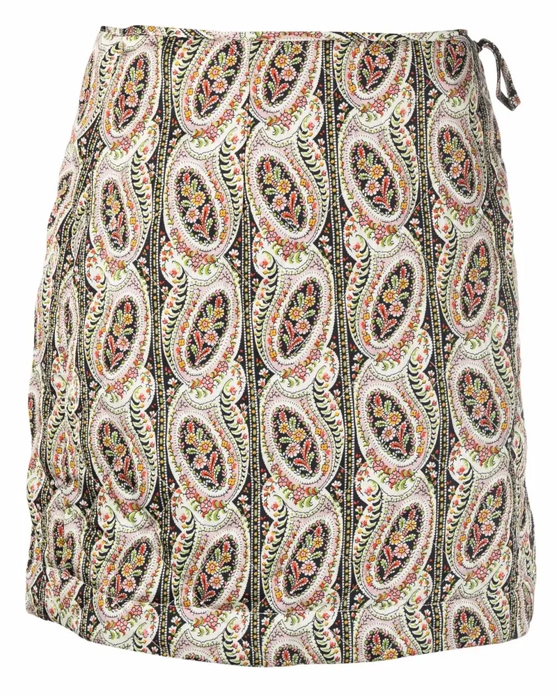 byTiMo Rock mit Paisley-Print - Nude Nude