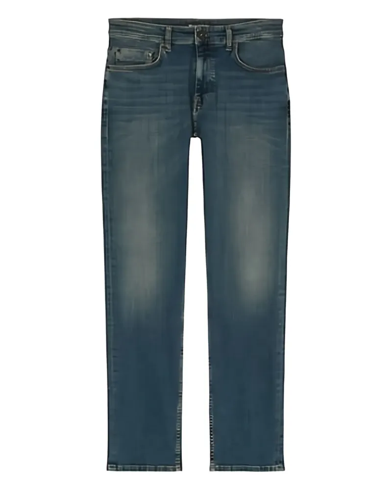Marc O'Polo Jeans mit Logo-Patch - Blau Blau