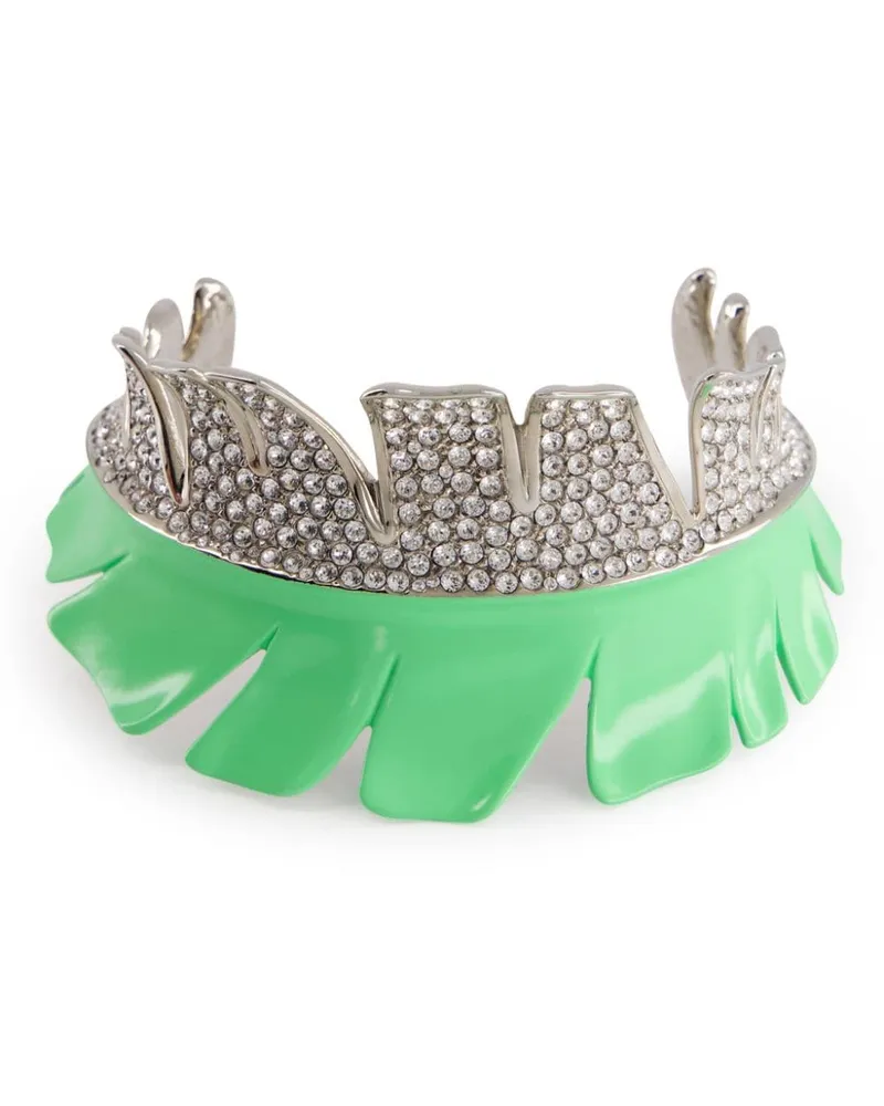 Balmain Palm Tree Choker - Silber Silber