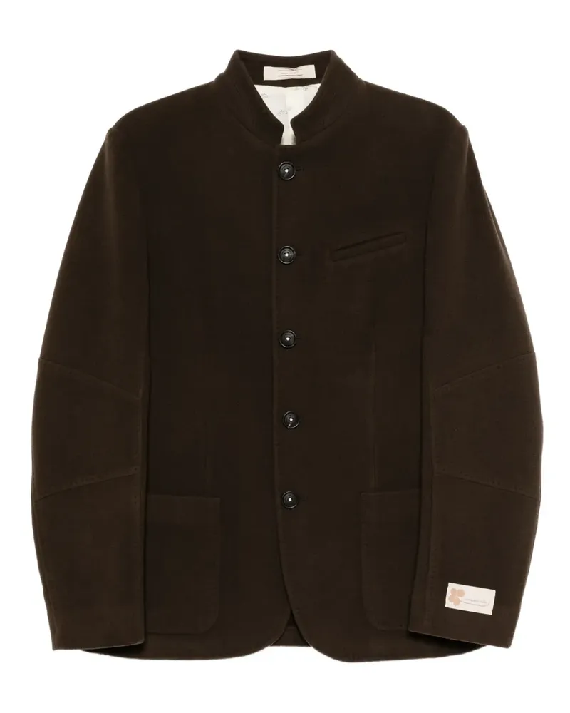 Massimo Alba Einreihige Jacke - Braun Braun