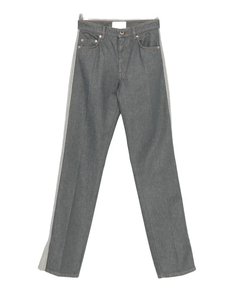 SPORTMAX Jeans mit seitlichen Streifen - Grau Grau