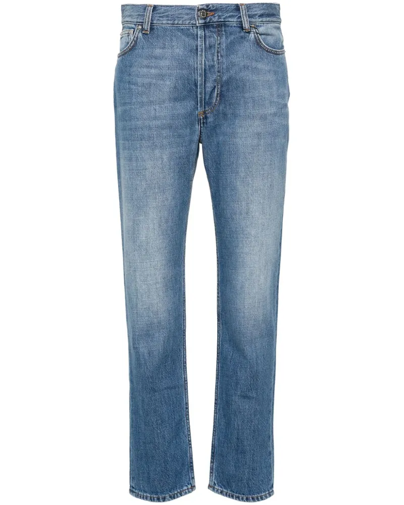 Rodebjer Gerade Jeans aus Bio-Baumwolle Blau