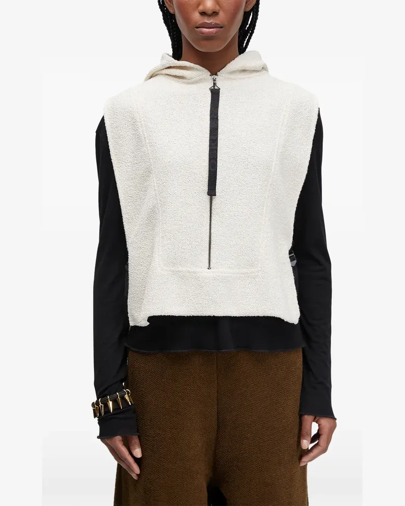 Osklen Kapuzenjacke mit Reißverschluss - Nude Nude