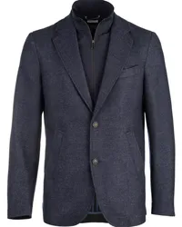 Norwegian Wool Klassischer Blazer Blau