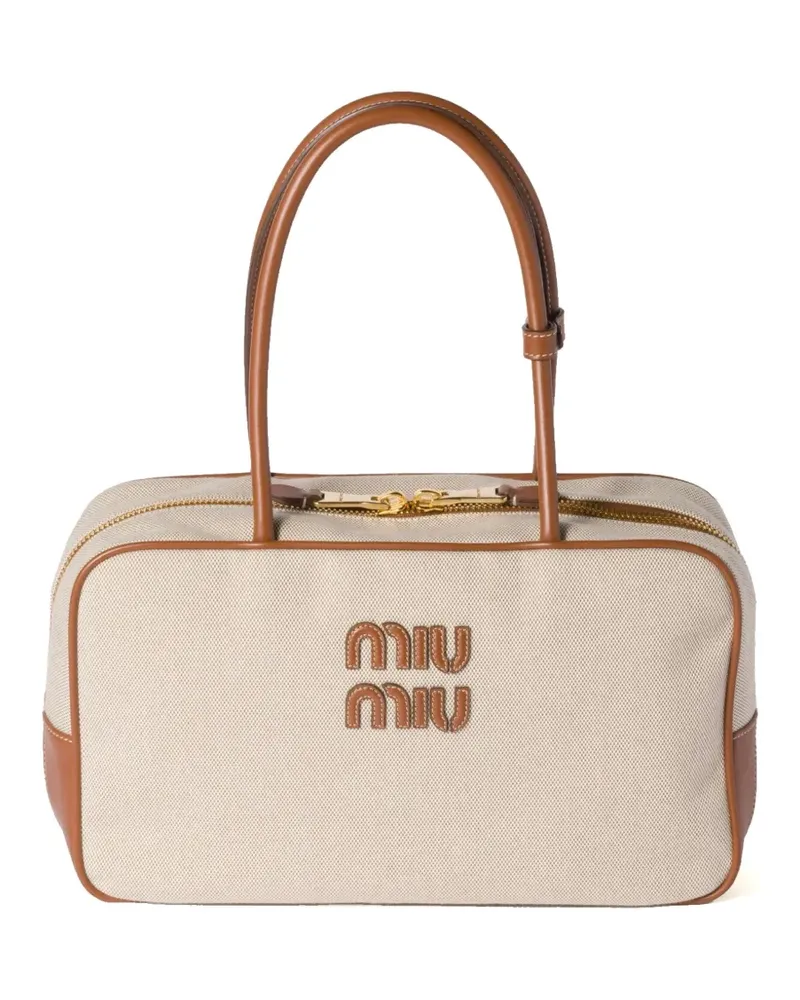 Miu Miu Beau Tote Bag - Nude Nude