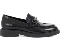 Alex Loafer mit Metallschnalle - Schwarz