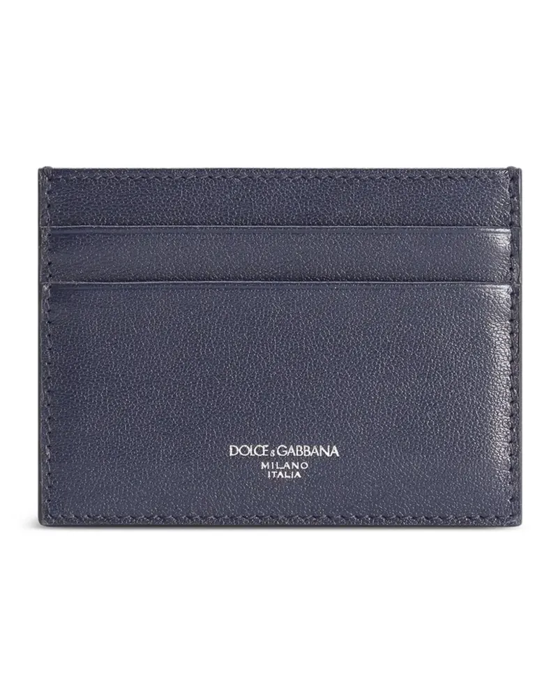 Dolce & Gabbana Klassisches Kartenetui - Blau Blau