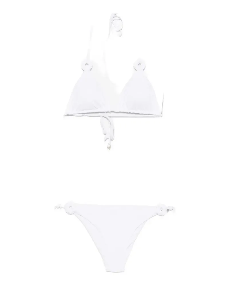 FISICO-Cristina Ferrari triangle-cup bikini - Weiß Weiß