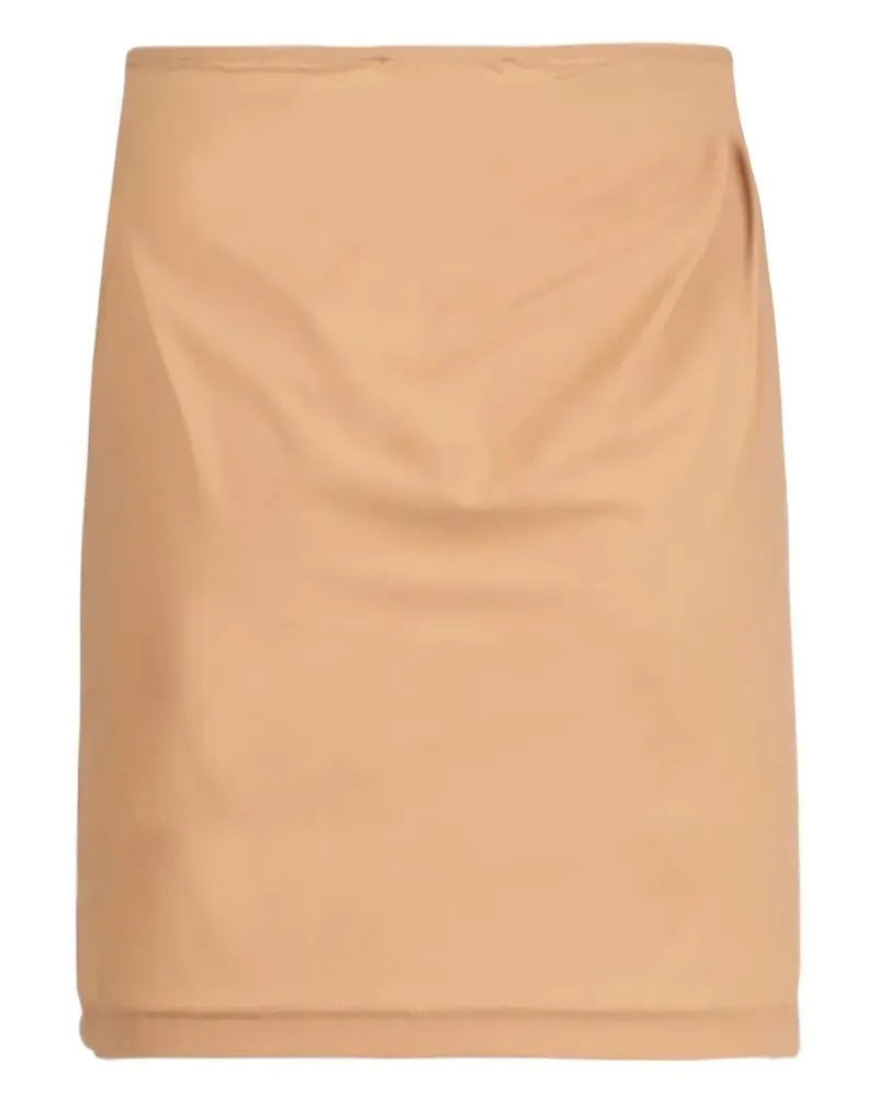 Jil Sander Unterrock aus Jersey - Braun Braun