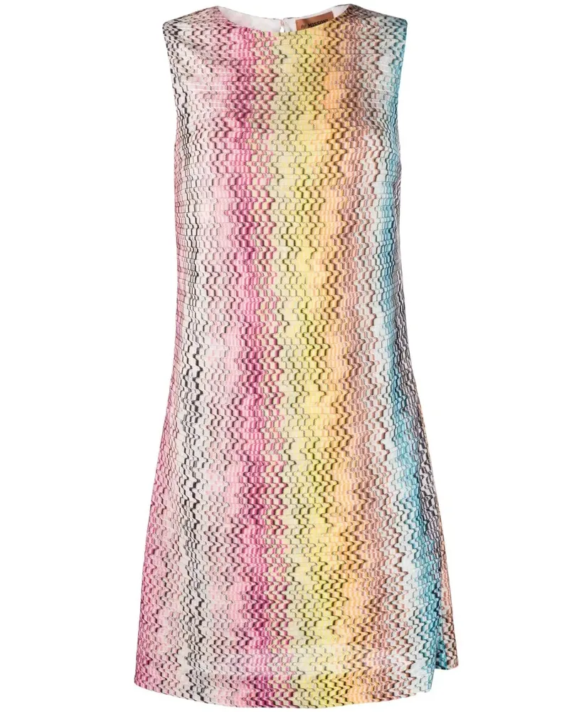Missoni Kleid mit Zickzackmuster - Gelb Gelb