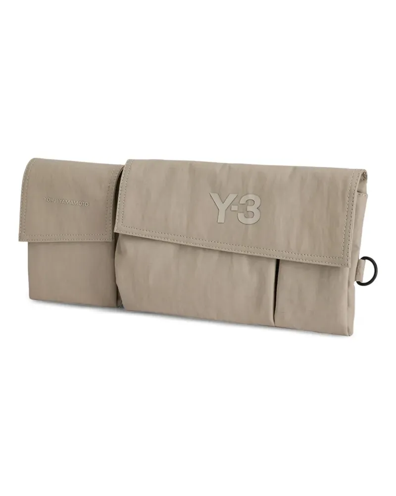 Y-3 Gürteltasche mit Logo-Print - Nude Nude