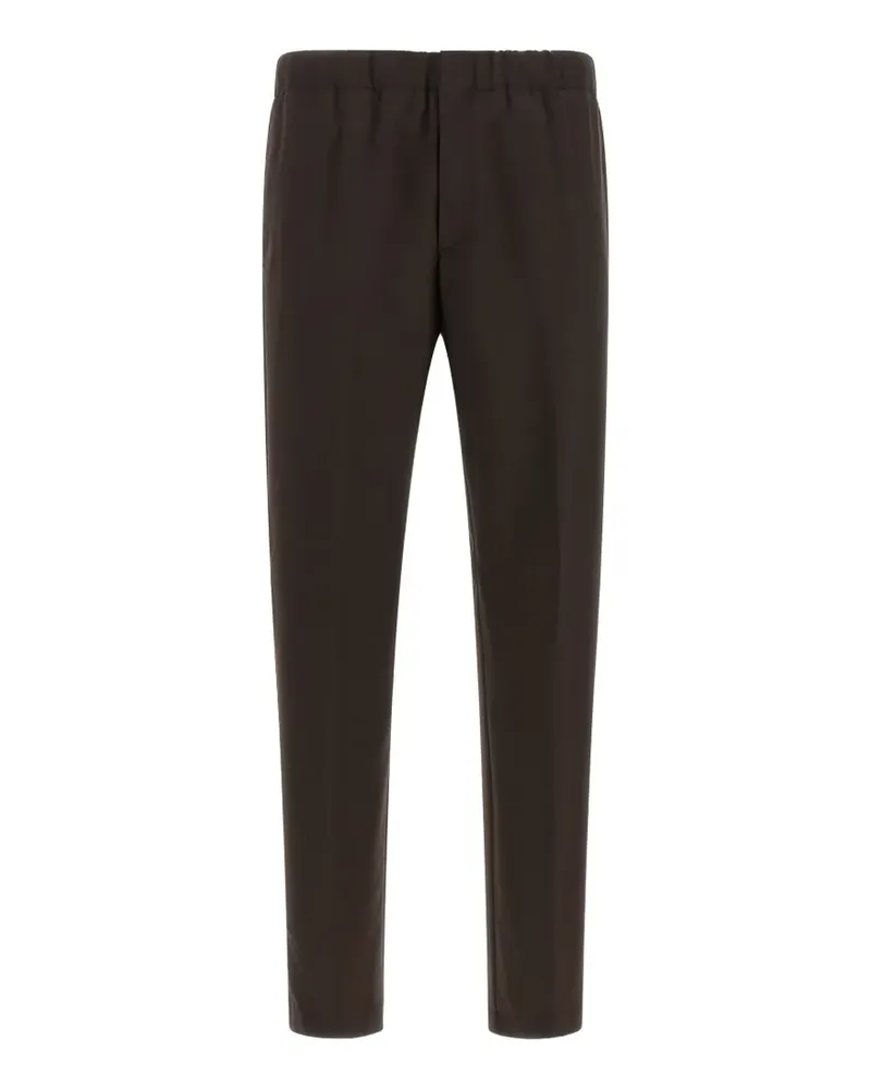 LARDINI Hose mit elastischem Bund - Braun Braun