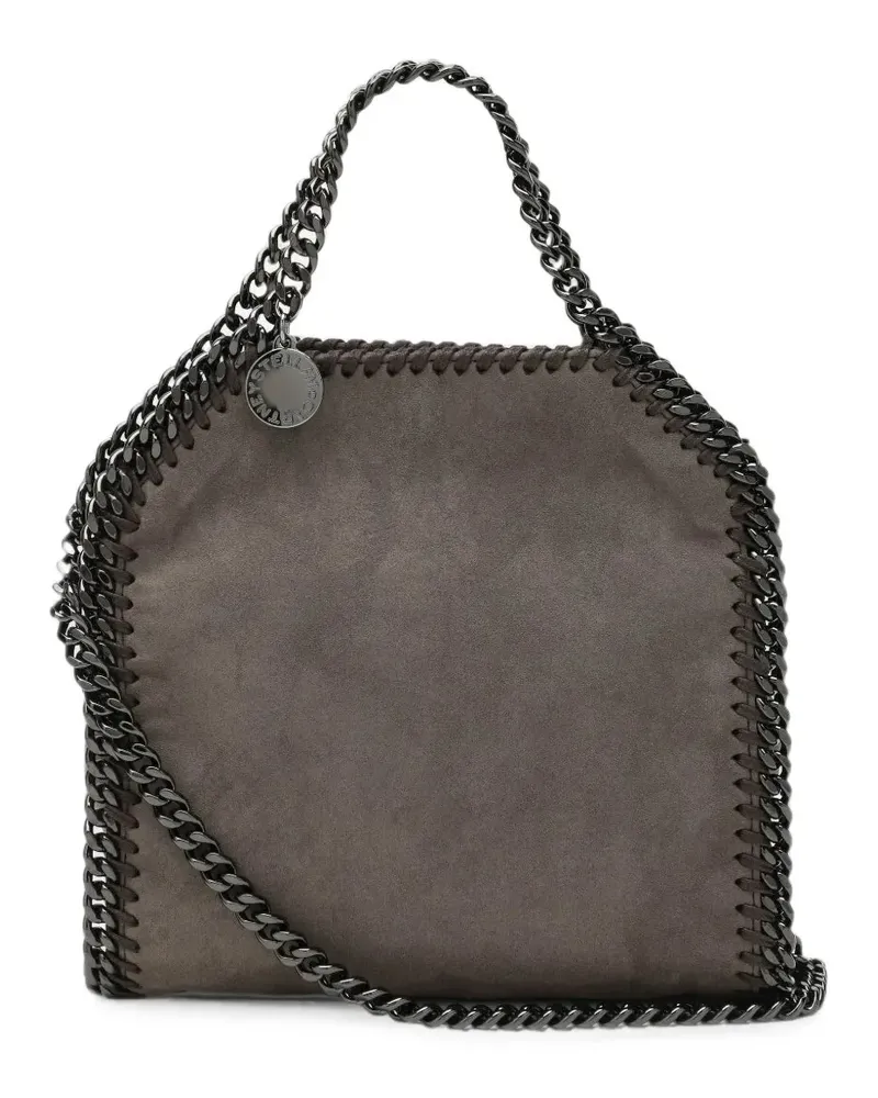 Stella McCartney Falabella suede tote bag - Grau Grau