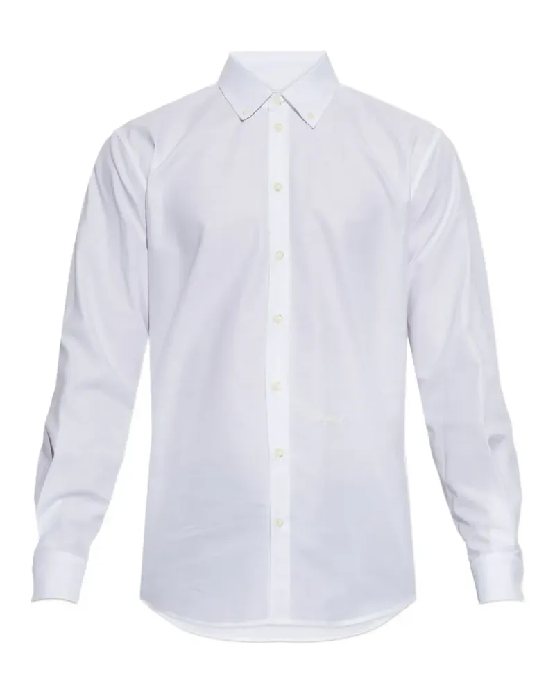 Dsquared2 Button-down-Hemd mit Logo - Weiß Weiß