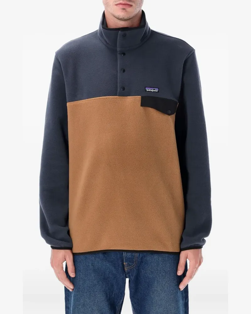 Patagonia two-tone long-sleeve sweatshirt - Blau Blau
