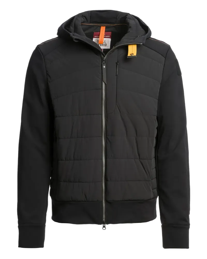 Parajumpers Gesteppte Kapuzenjacke - Schwarz Schwarz