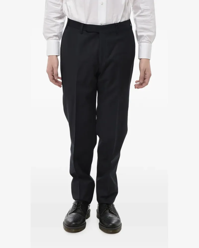 Corneliani Fresco belt-loop trousers - Blau Blau