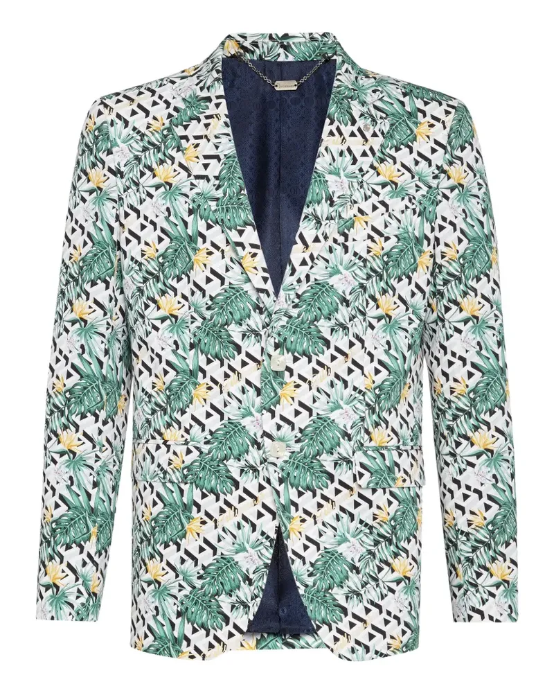 Billionaire Sakko mit geometrischem Print - Grün Grün