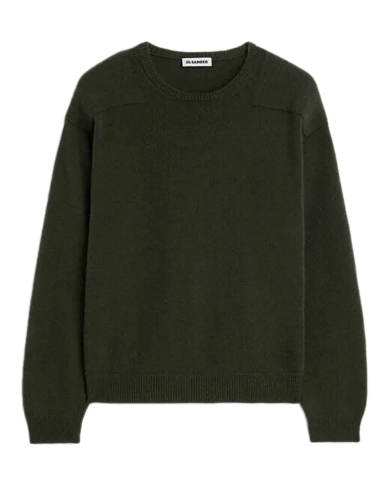Jil Sander Pullover mit tiefen Schultern - Grün Grün
