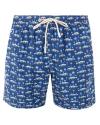 MC2 Saint Barth Lightning Micro Badeshorts Blau