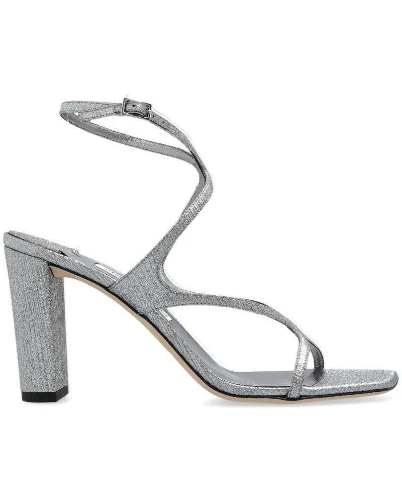 Jimmy Choo Azie Sandalen 85mm - Silber Silber