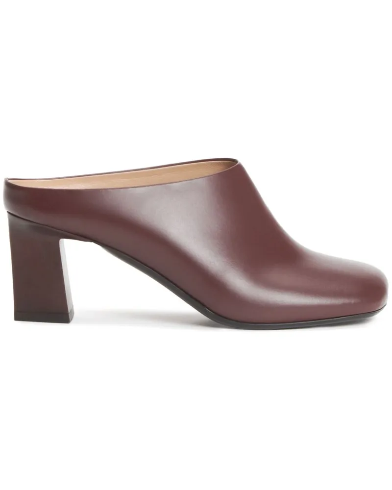 Fabiana Filippi Eckige Mules - Rot Rot