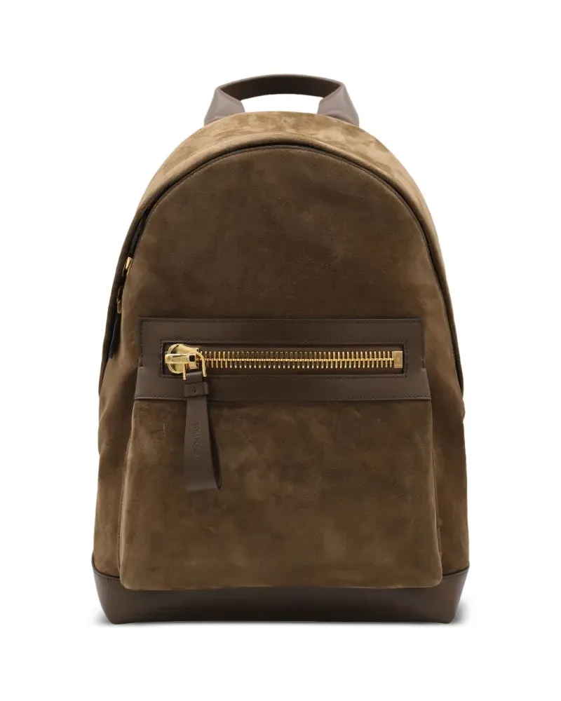 Tom Ford Rucksack aus Wildleder - Braun Braun