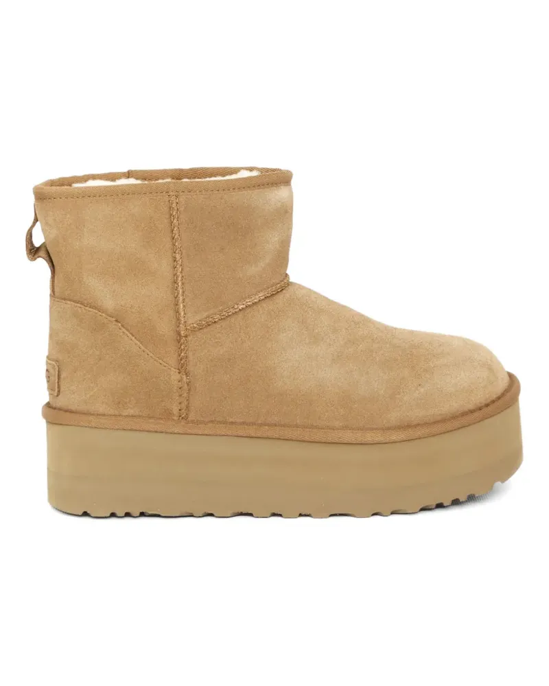 UGG Klassische Mini Plateau-Stiefeletten - Nude Nude