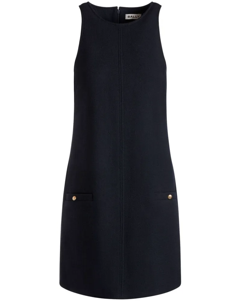 Bally Minikleid in A-Linie - Blau Blau