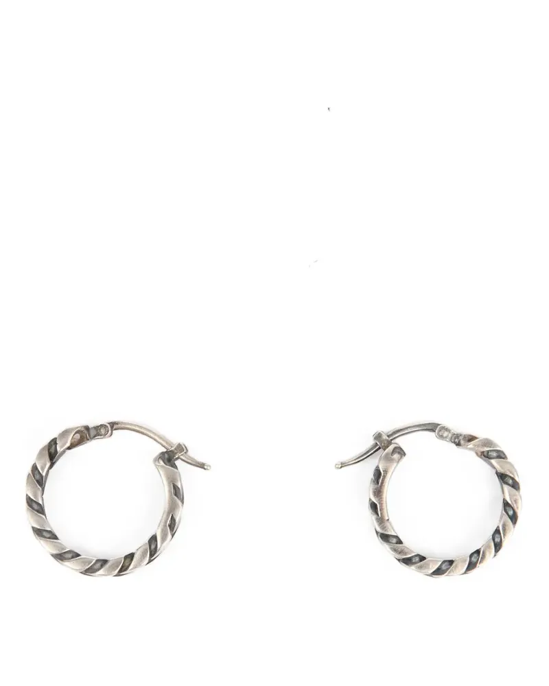 Maison Margiela Creolen aus Kettengliedern - Silber Silber