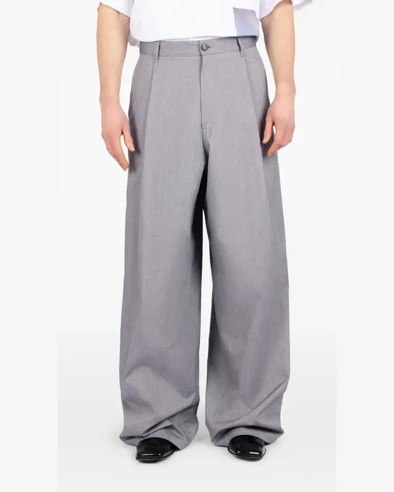 Société Anonyme Hose mit Falten - Grau Grau