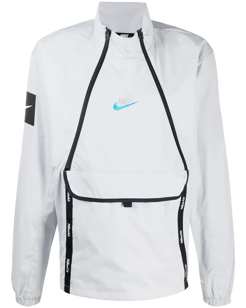 Nike Leichte 'Air' Jacke - Grau Grau