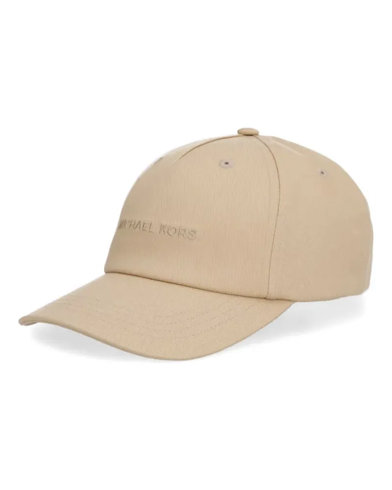 Michael Kors logo-embroidered cap - Nude Nude