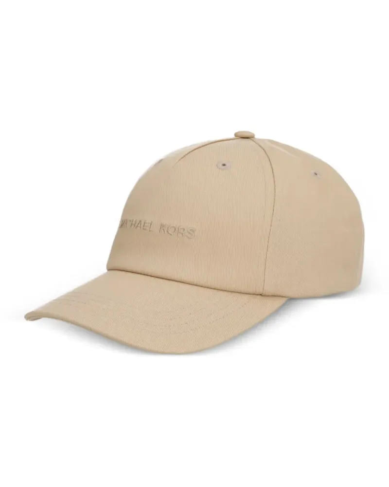 Michael Kors logo-embroidered cap - Nude Nude