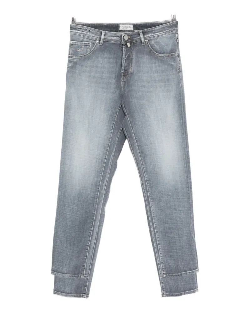 Jacob Cohën button-fastening jeans - Grau Grau