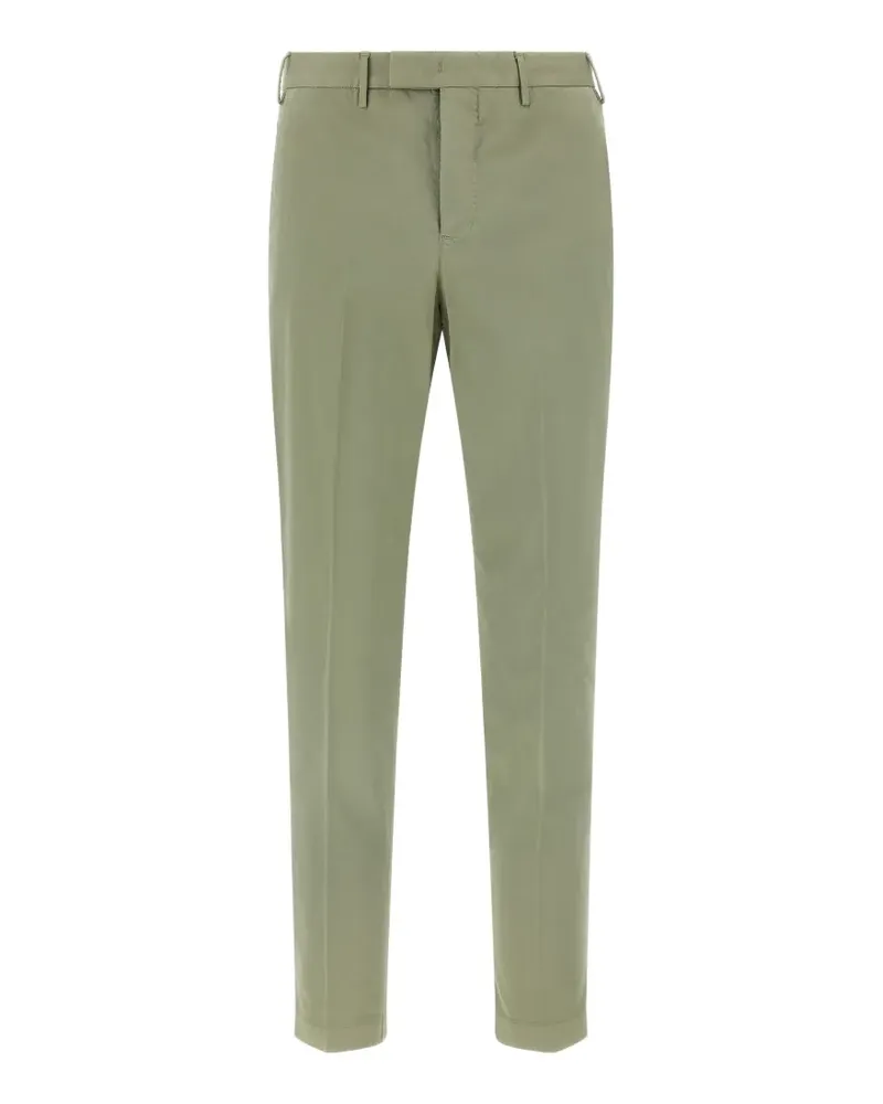 PT TORINO Master pressed-crease trousers - Grün Grün