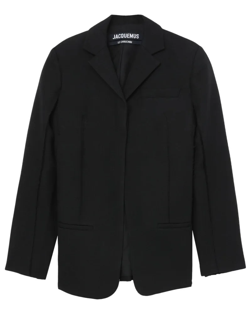 Jacquemus La Veste Caraco Blazer - Schwarz Schwarz