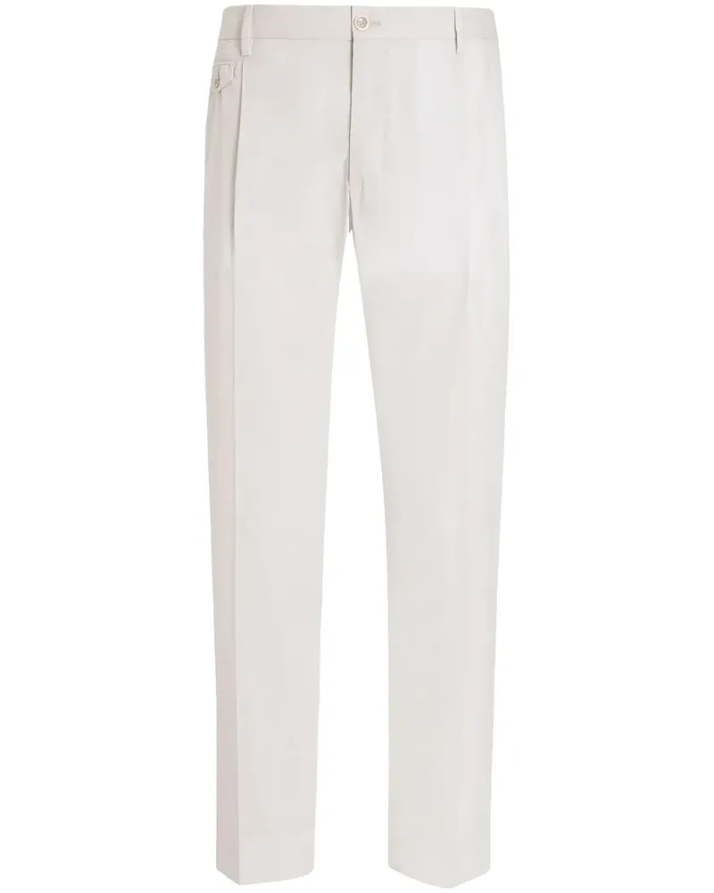 Dolce & Gabbana Hose mit geradem Bein - Weiß Weiß