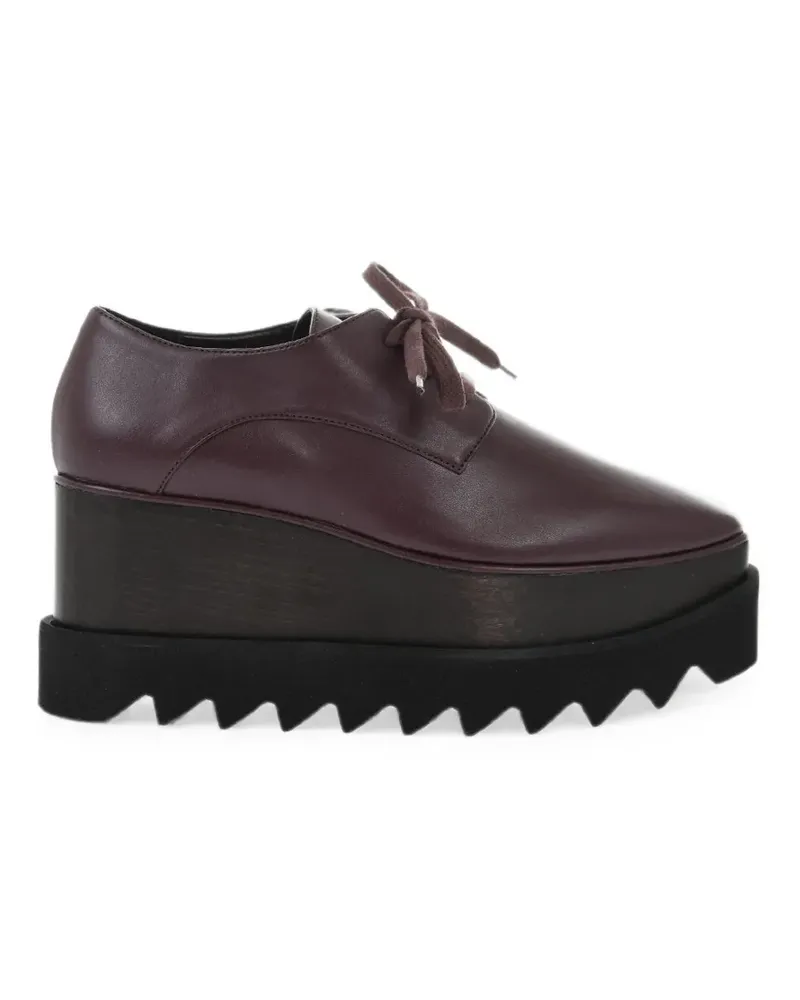 Stella McCartney Elyse platform derby shoes - Braun Braun