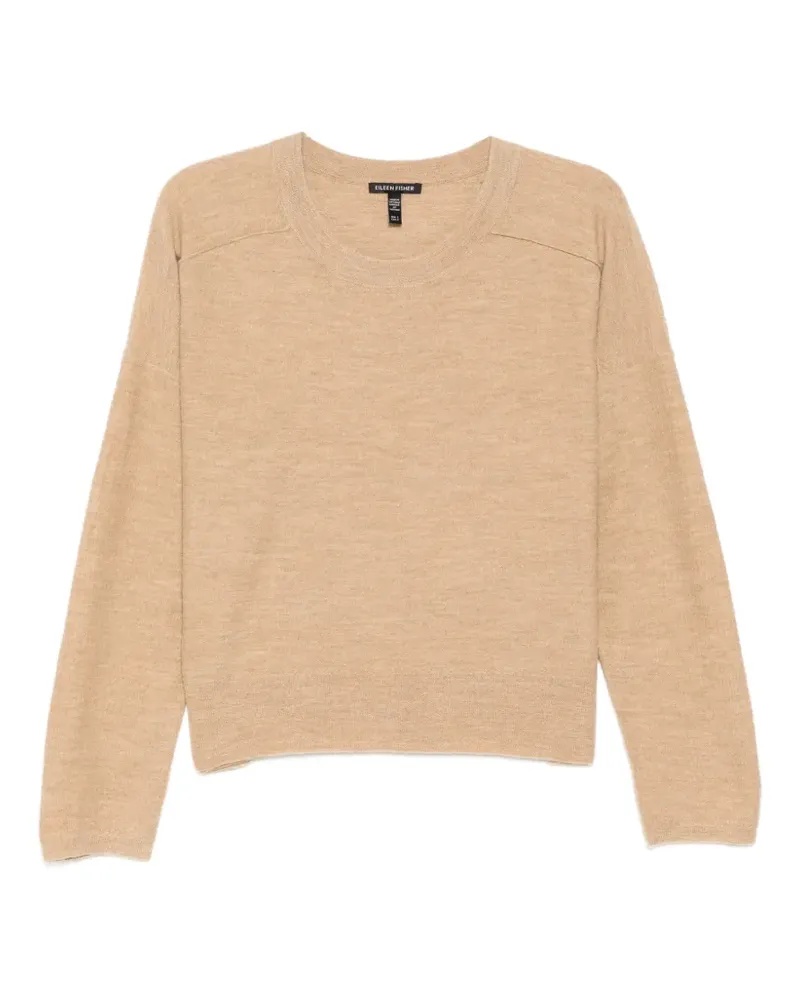 Eileen Fisher Langärmeliger Pullover - Nude Nude
