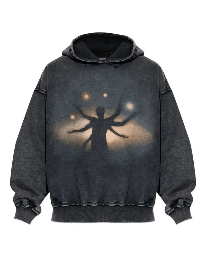 MISBHV Moons & Melodies Hoodie - Schwarz Schwarz