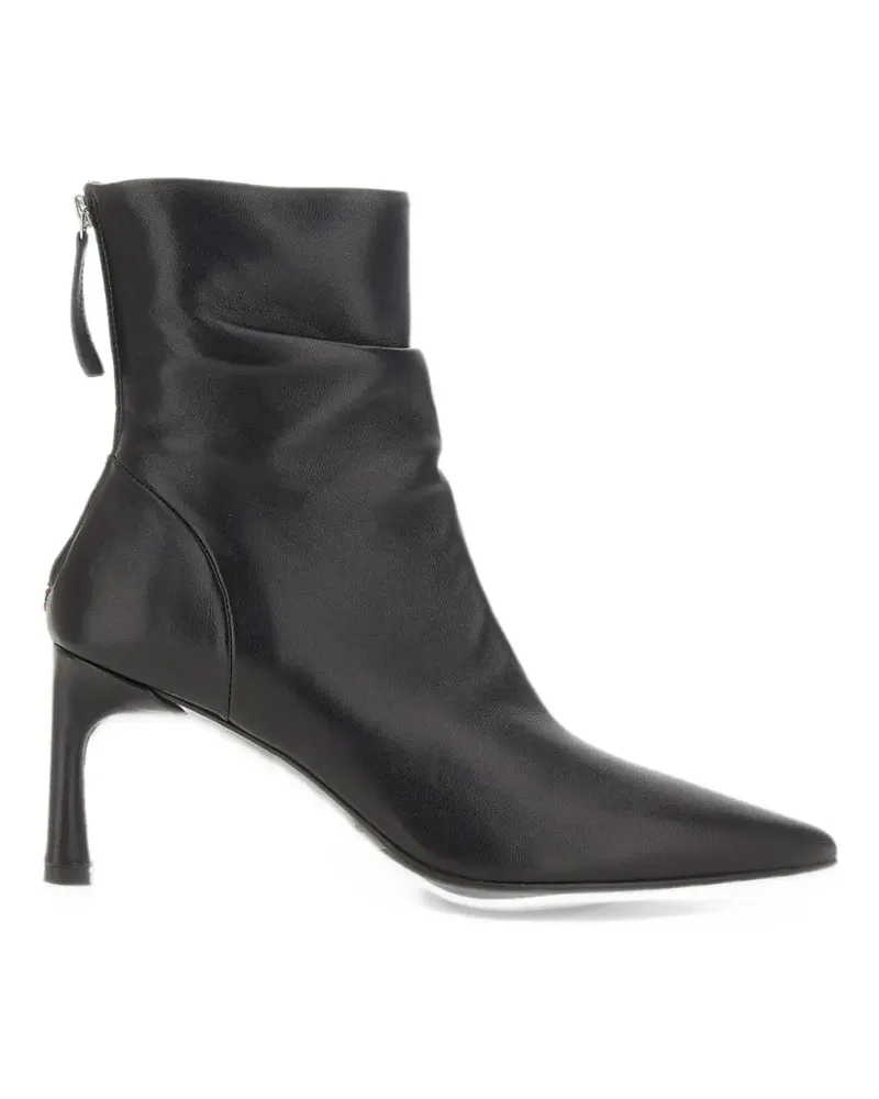HALMANERA Jera26 draped ankle boots - Schwarz Schwarz