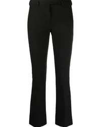 Max Mara Gerade Cropped-Hose Schwarz